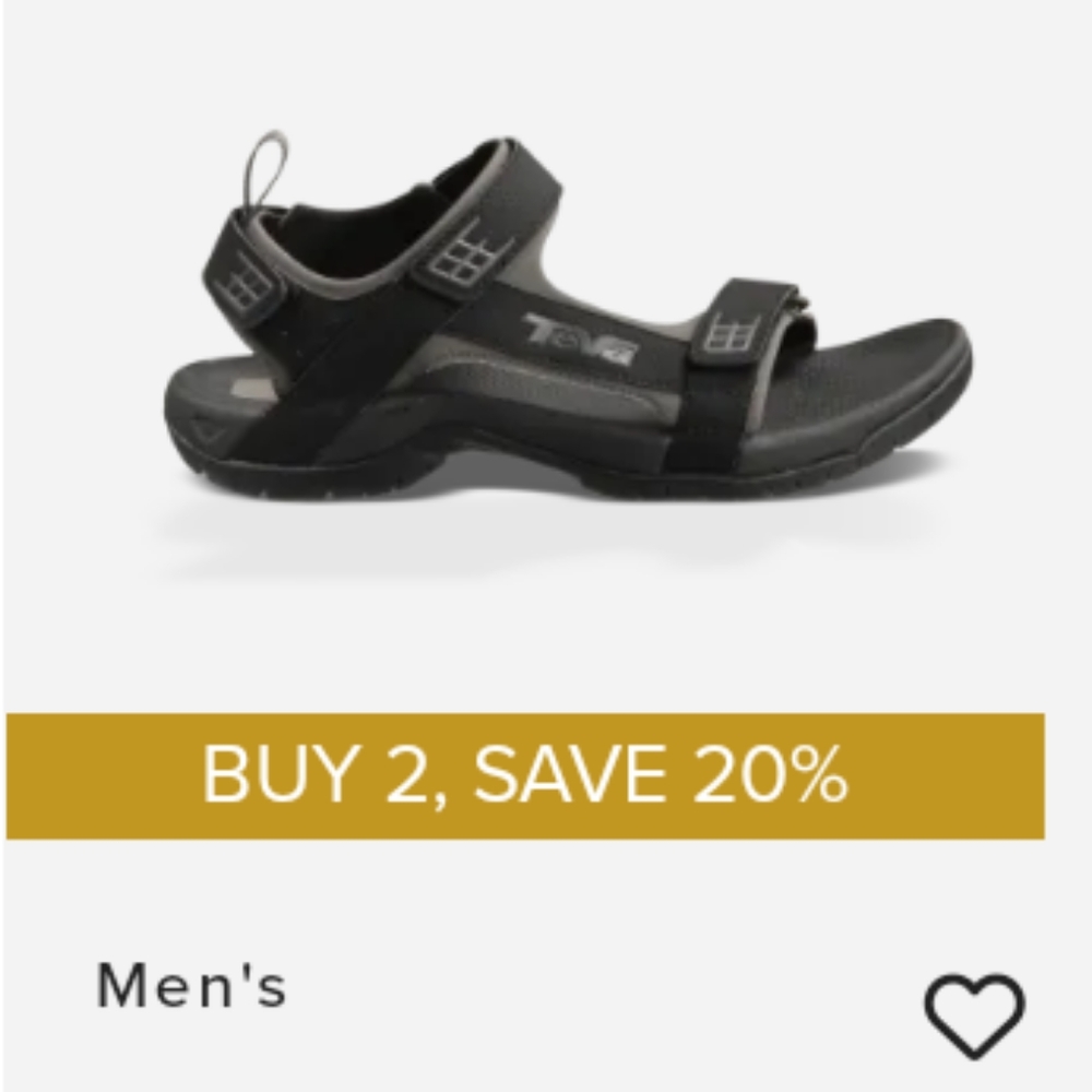 Teva minimal hiking sandal, Mens